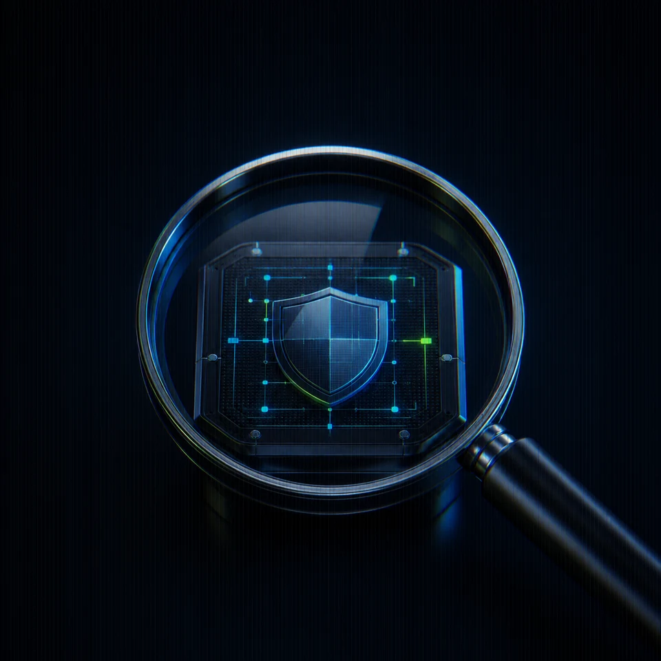Lupa sobre evidencias técnicas de ciberseguridad